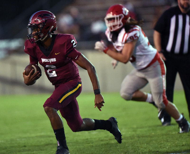 Dothan High Wolves vs Eufaula football